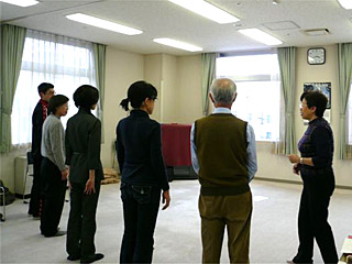 「ボイストレーニング入門」風景